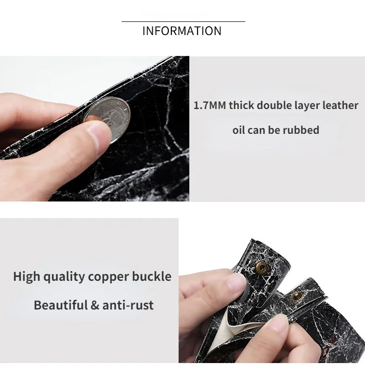 Tissue Case Box Container PU Leather Marble Pattern Napkin Holder Tissue Box Papers Bag Cosmetic Box Case Pouch Organizer