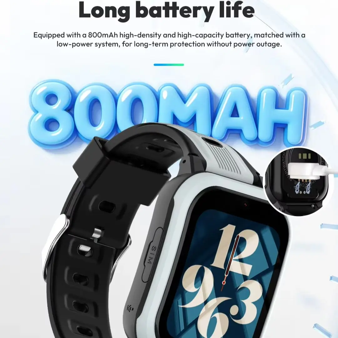 Wonlex 4G Kids Smart Watch KT41 GPS Real-time Location 2+16GB Memory Dual Camera Video Call APP Download SmartWatch for Children view 5