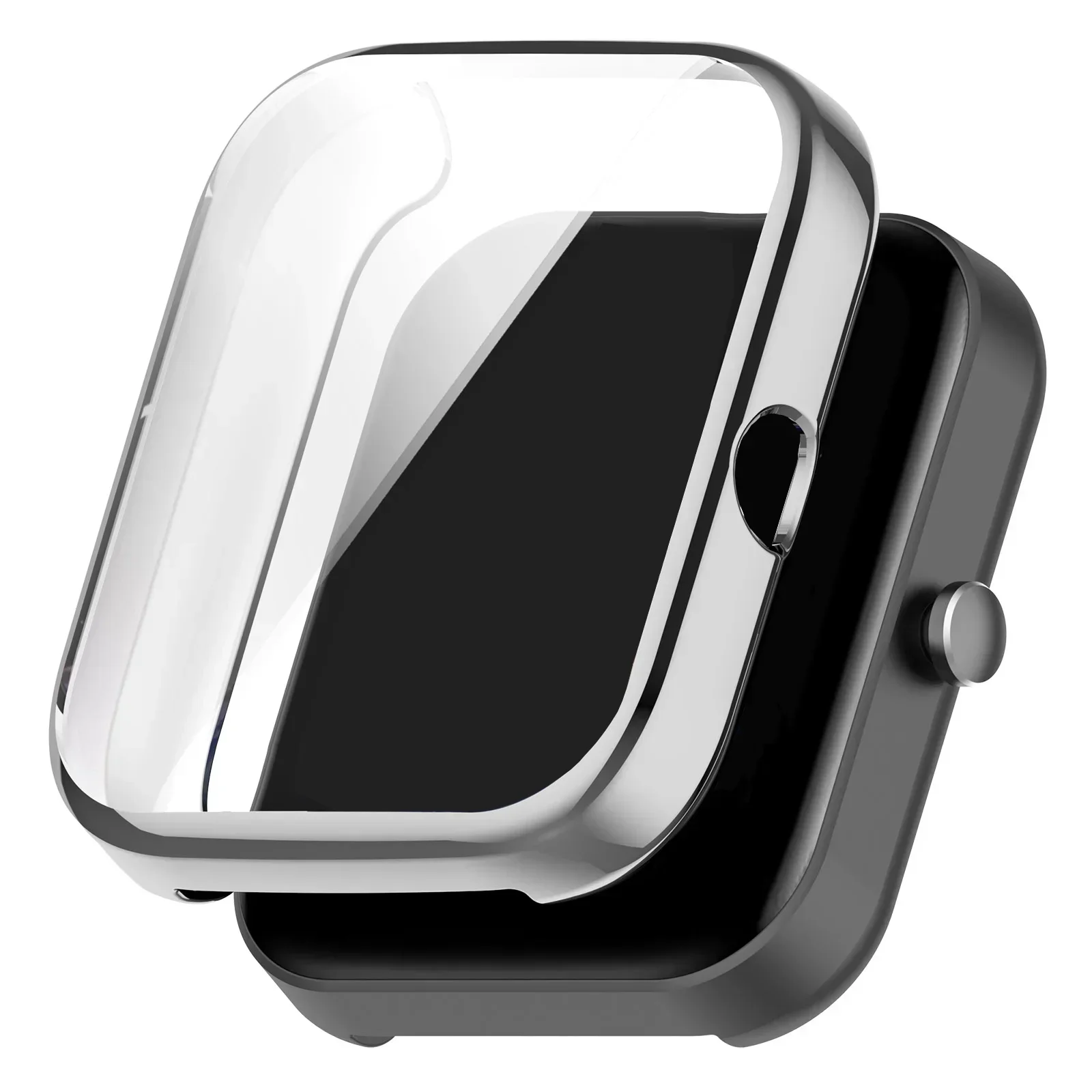 ฝาครอบป้องกัน TPU สําหรับ Amazfit Bip 3 สมาร์ทวอท์ชป้องกันหน้าจอสําหรับ Huami Amazfit Bip3 Pro อุปกรณ์เสริมเปลือกป้องกัน