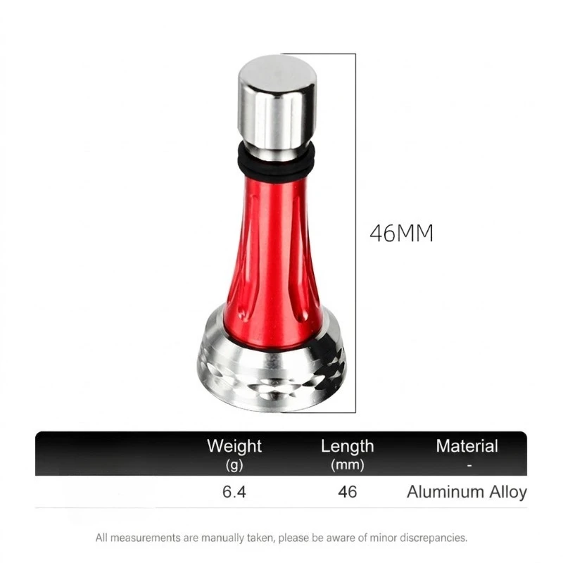 Fishing Reel Balancing Rod, Aluminum Alloy Spinning Reel Anti-Collision Pole with Screw-in Design for Lure Fishing Accessories