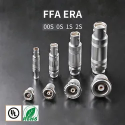 LEMOS FFA PCA ERA 00 0S 1S 2S 3S 4S 5S 6S 2 3 4 5 6 8 10 Pin Male Plug Straight Female S Series Circular Half Moon Connector