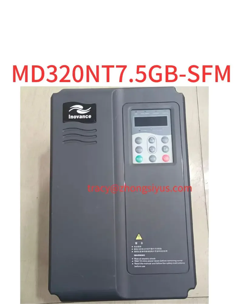 

Used frequency converter 7.5 kw, MD320NT 7.5 gb-sfm