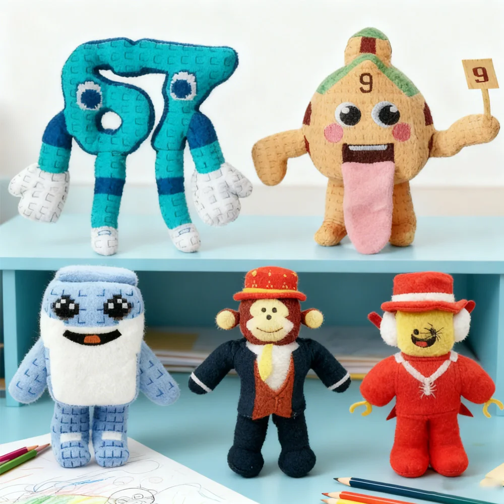 

2026 милая фигурка No 9 дома плюшевая игрушка игра периферийные материалы плюшевые 25 см мягкие куклы аниме игрушки рождественские подарки подарок на день рождения