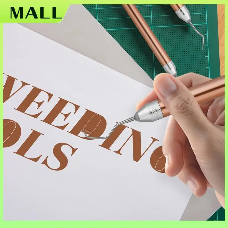 

Виниловые инструменты для прополки MALL, ручка для прополки с подсветкой и булавкой и крючком для удаления крошечной виниловой бумаги/железных проектов, вырезы
