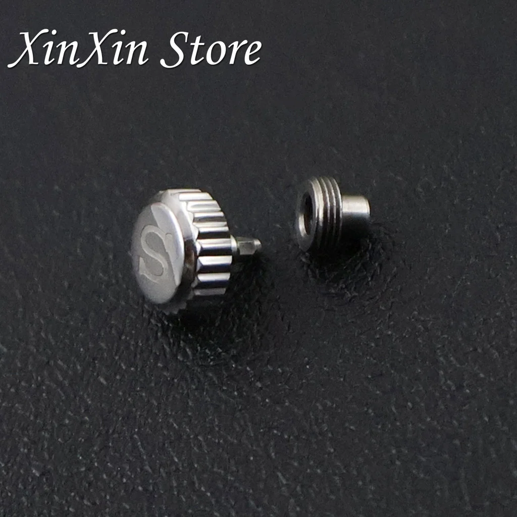 Tube Stem Screw-in Watch Parts Log Watch Crown fits NH34 NH35 NH36 NH38 Movement Lnclude Crown For Date just series Watch Crown