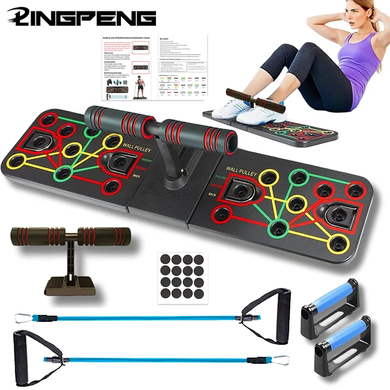 Push-Up-Board, funktionelle Trainingsgeräte, Bodybuilding, Heimfitnessgeräte, Fitnessstudio, Push-Up-Bars, Übung, Muskelaufbau-Tools