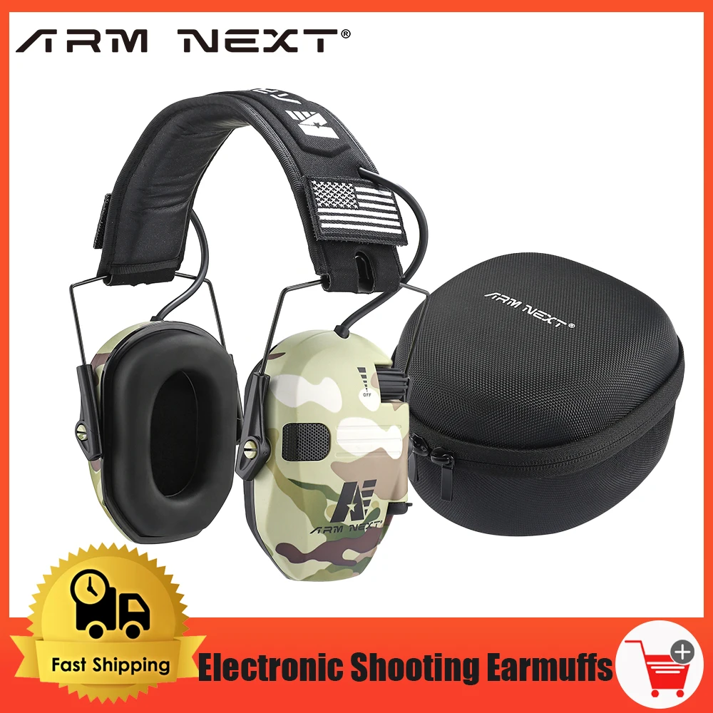 

Hunting Hearing Protective Headset protection Ear protect Noise Reduction active hunting Earmuffs for Foldable