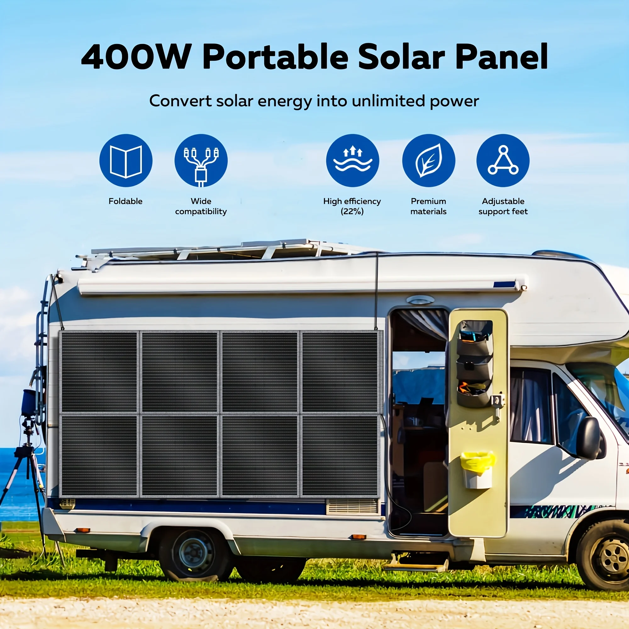 แผงโซลาร์เซลล์พับได้ SHUSU NBS - Folding Solar Panel บทวิจารณ์และราคา