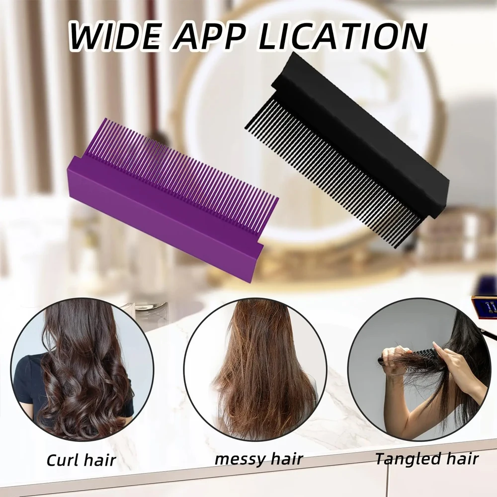 Hair Styling Accessories 5pcs/set Hair Straightener Clip Comb V Type Hairdressing Brush Tool For Hair