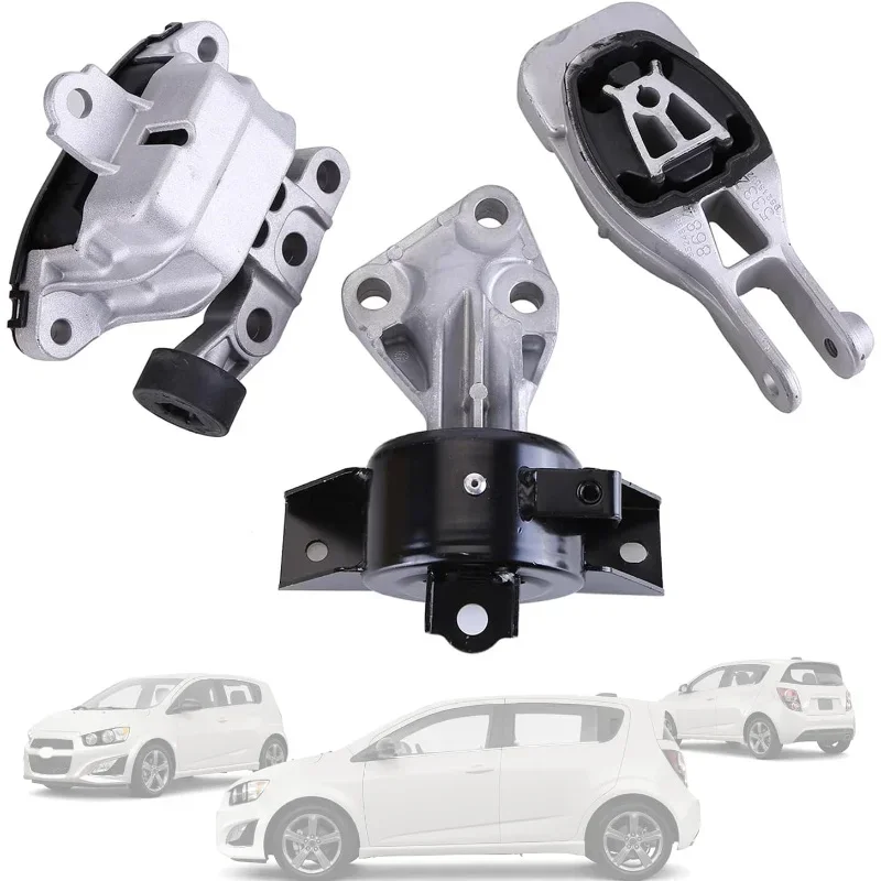 

3Pcs For 2013-2016 Chevrolet Sonic Engine Motor Mount Transmission Mount Torque Strut Mount A5595 A5596 A5597