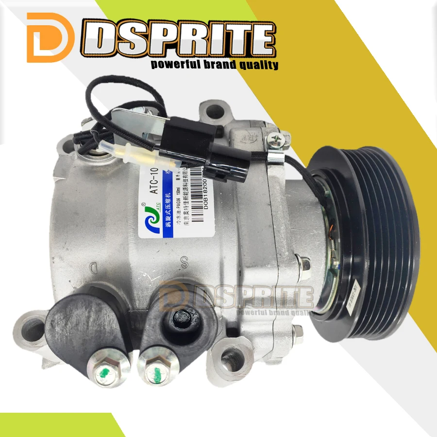 

Запчасти для автомобильных кондиционеров: Автомобильный компрессор ATC-106-B11/B18 для BYD M6/S6 2.4 4G69