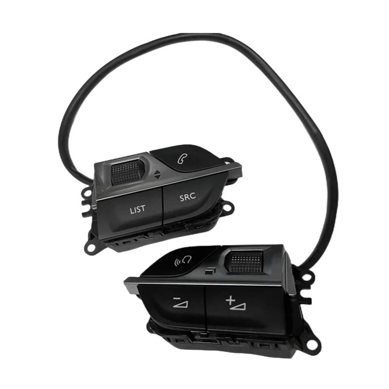 

AB59-Car Steering Wheel Switch Multifunctional Buttons 9812313777 98255044ZD For 208 2008 308 3008 Citroen C5 C3 C84