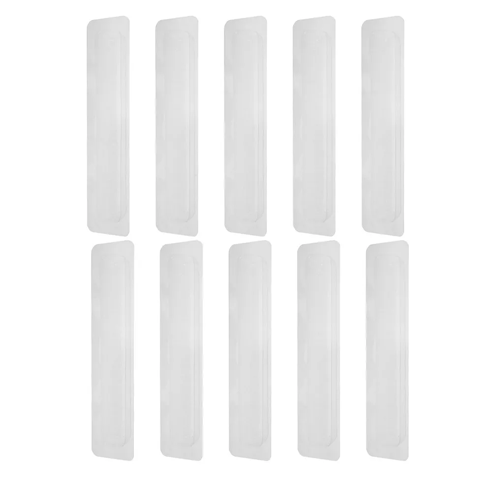 10Pcs Transparent Clock Pointer Protective Shells PVC Anti-Squeeze Covers for Wall Clock Hands Comprehensive Scratch Water Dust