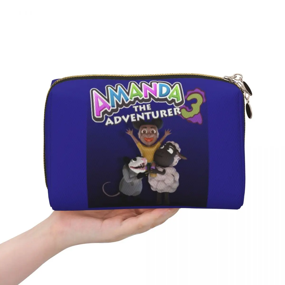 

Женская косметичка Amanda The Adventurer, дорожный органайзер для макияжа, сумка для хранения туалетных принадлежностей, Dopp Kit Box