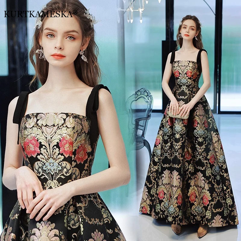 Elegant Korea Evening Party Dress Wedding Dresses for Bride Women Sexy A Line Suspender Wedding Shoot Sleeveless Prom Dress