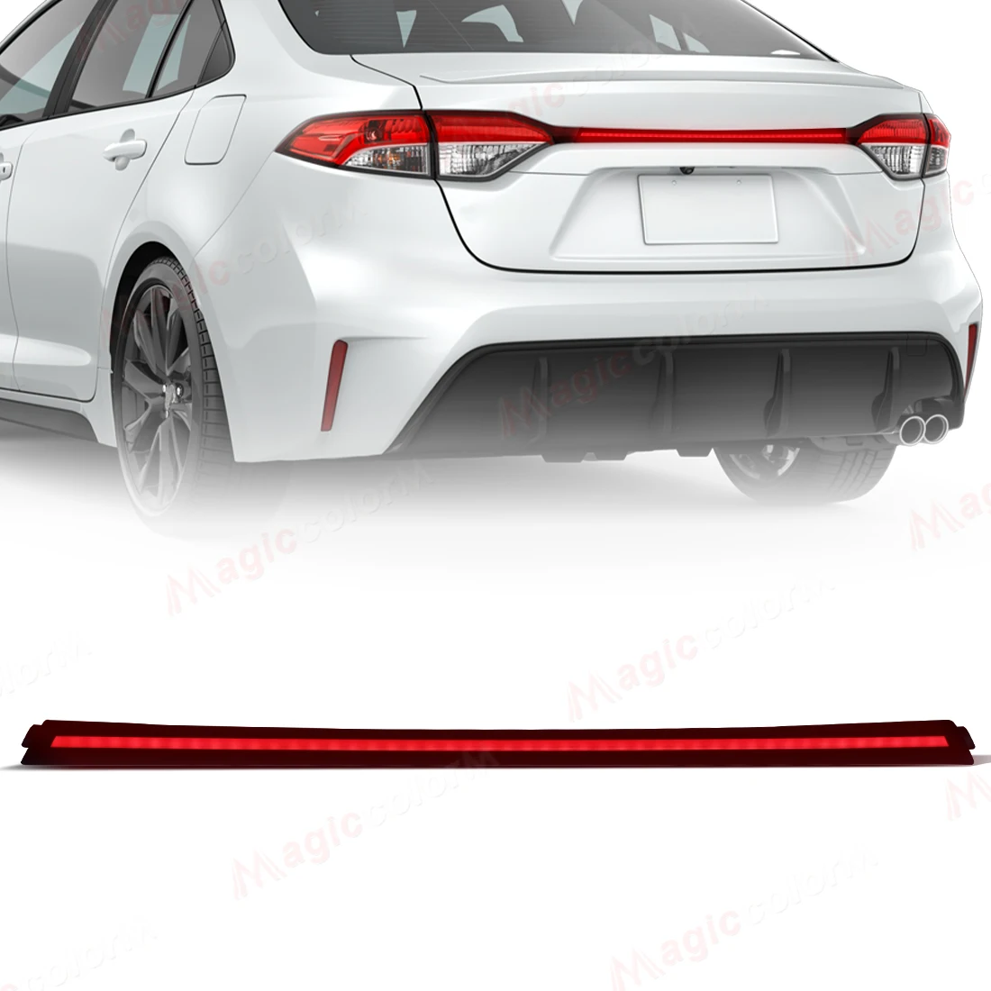 For Toyota Corolla Levin 2019 2020 2021 2022 2023 2024 LED Car Tail Lamp Rear Trunk Light Daytime Running Turn Signal Taillight