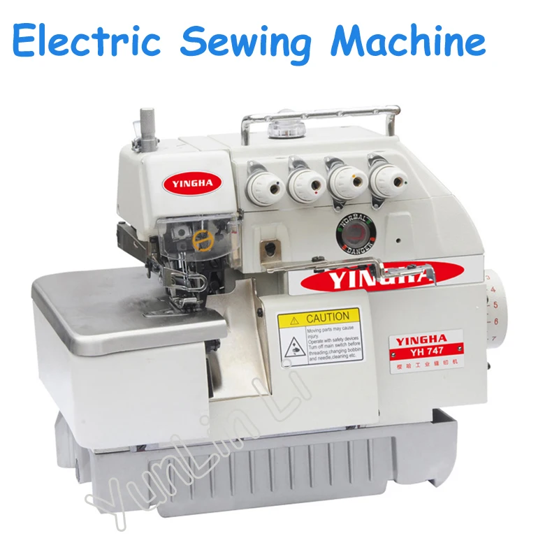 

Electric Sewing Machine 220V 550W Industrial Four-Line Sewing Machine Commercial Clothing Sewing Machine
