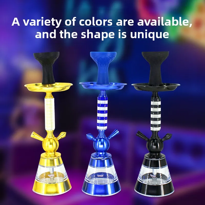 

Tower Hookah Arabic Shisha for Home Bar KTV Use with Accessories