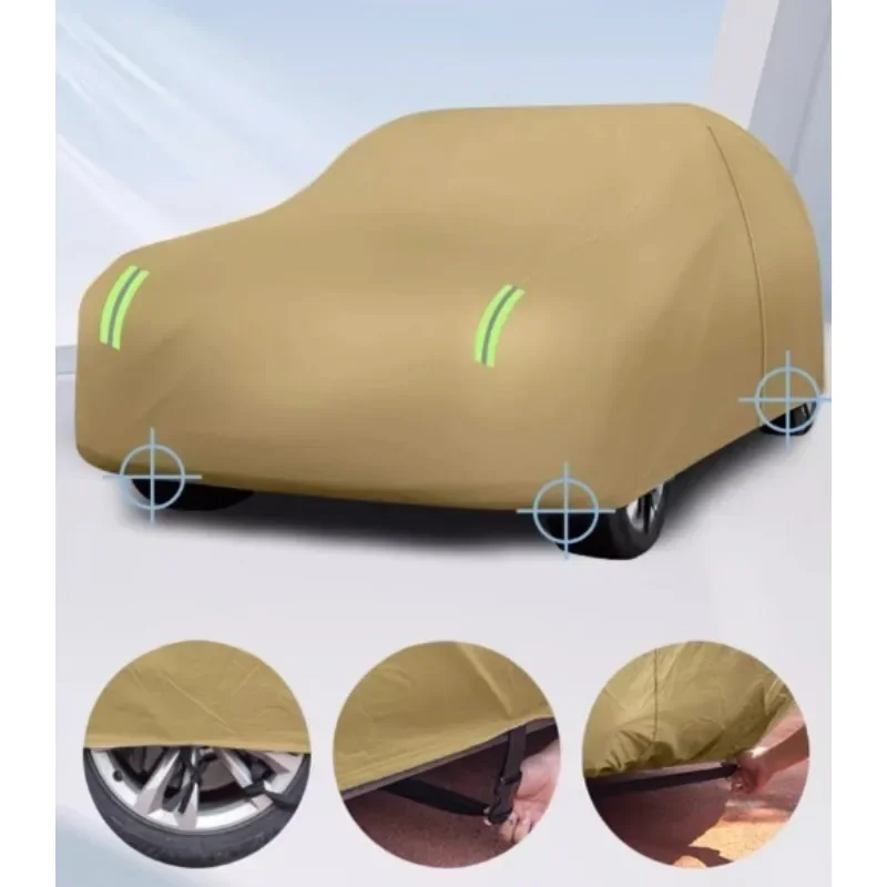 Car clothes, car cover, full cover, sun protection, rain protection, heat insulation thickened