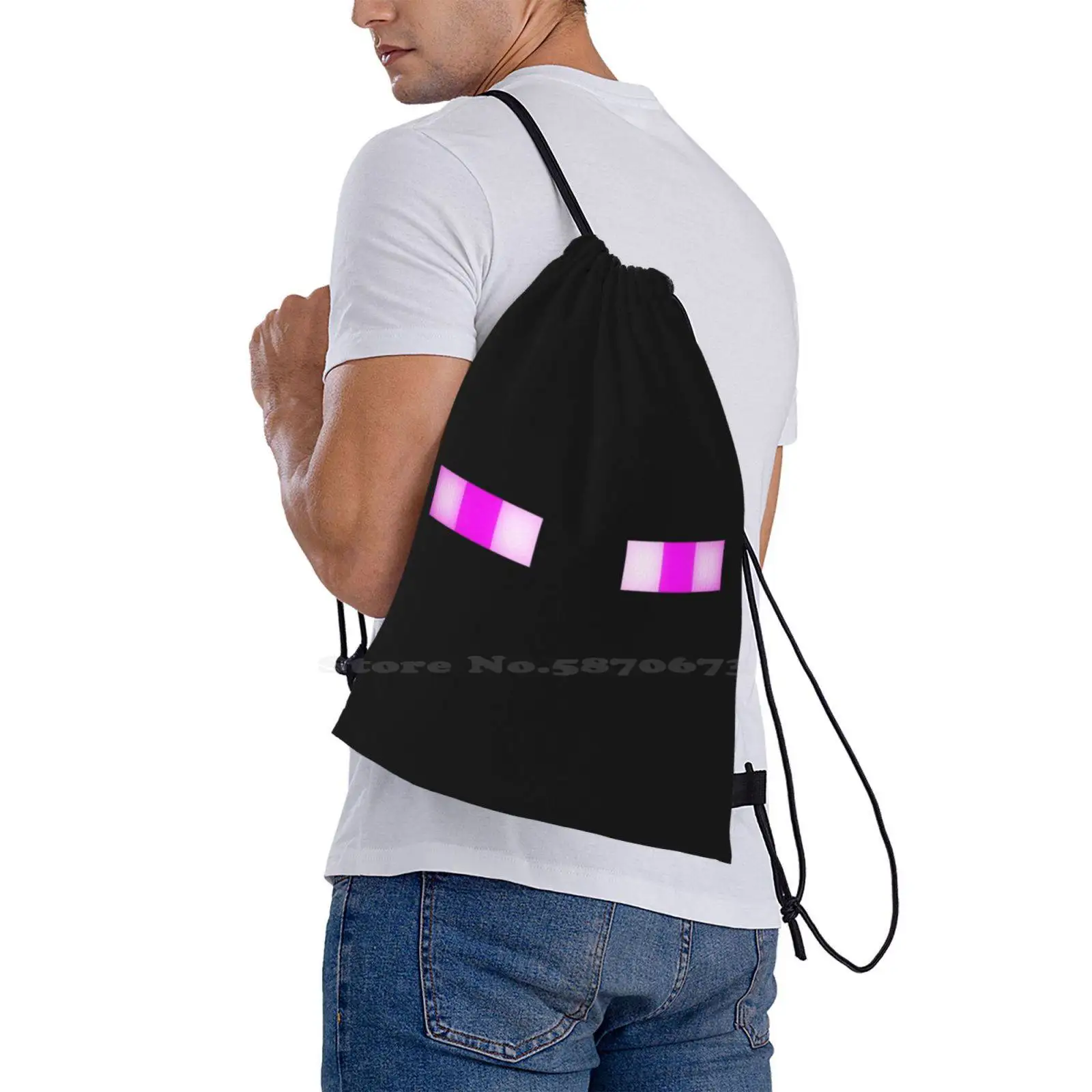 Enderman Moda Schoolbag, venda quente Mochila