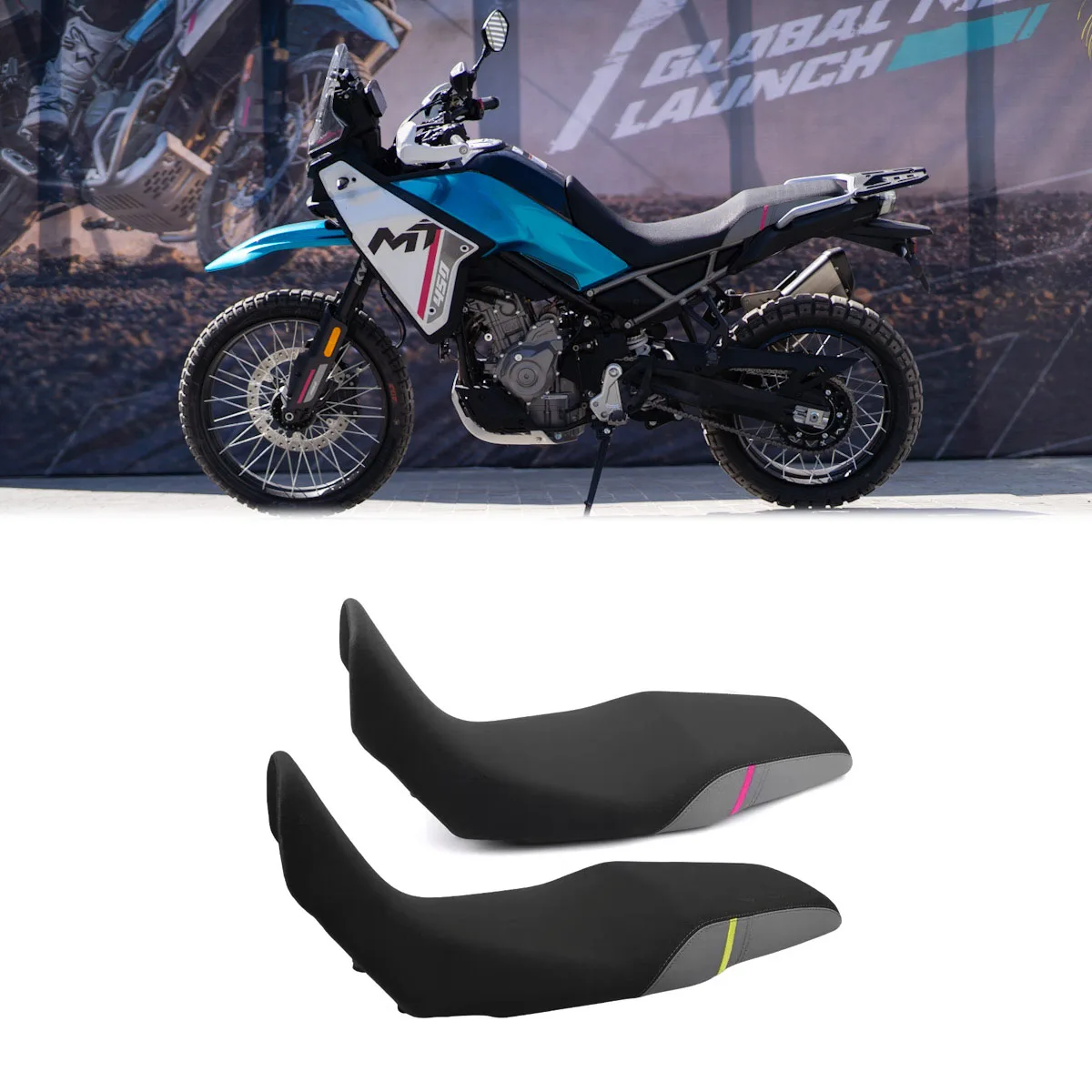 Fit For CFMOTO 450MT CF400-8-8A 800MT-X 450-MT 800MTX Motorcycle seat cushion height increasing seat Seat Cushion