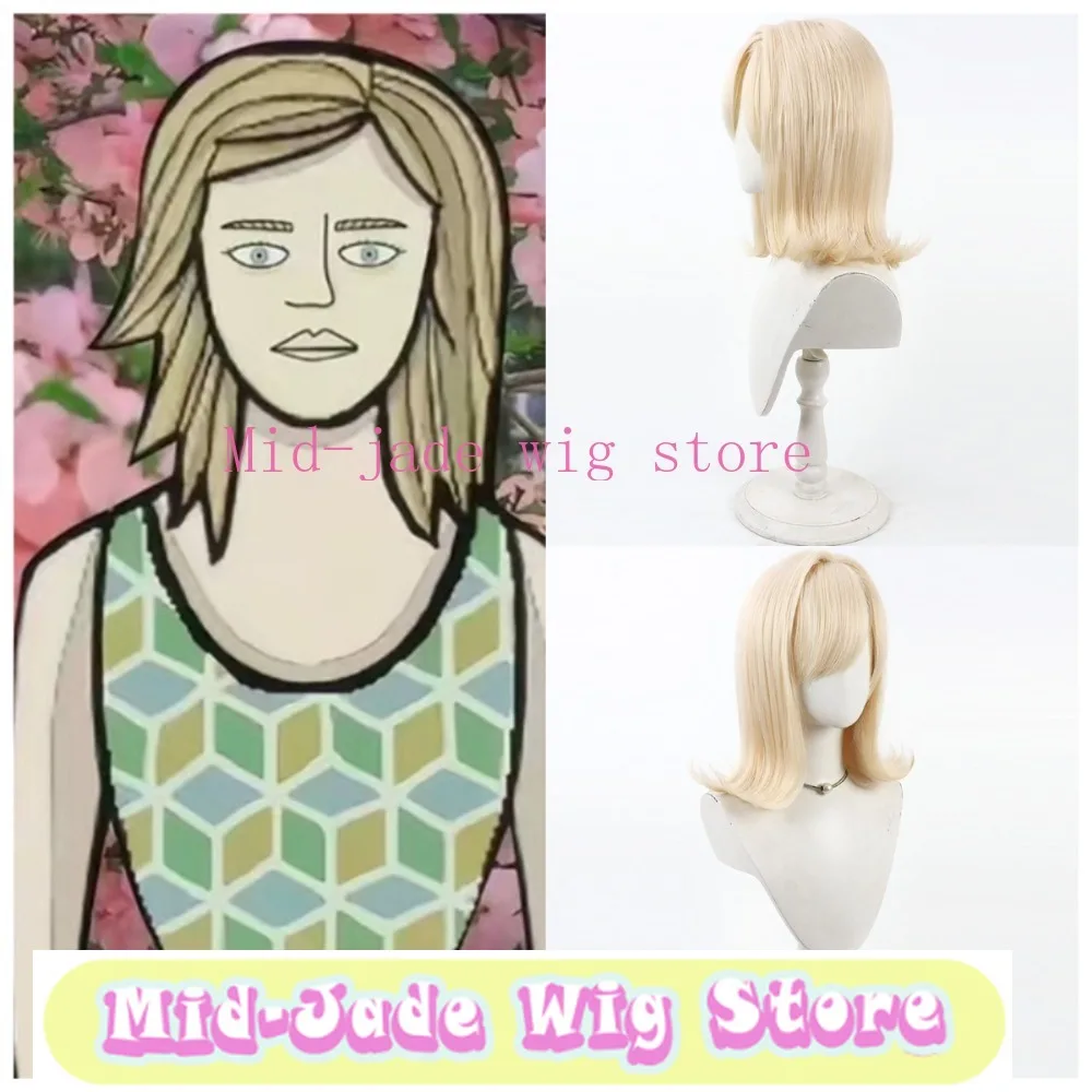 Underground Blossom Little Laura Cosplay Wig Rusty Lake Game Theme Hairpiece Retro Mystery Style Artistic Photography Props