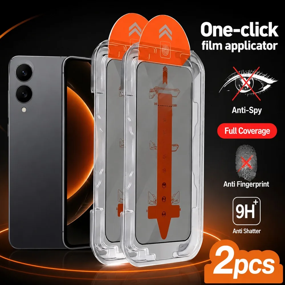 2PCS Privacy Tempered Glass For Samsung Galaxy A05 A06 A07 A15 A16 Anti Spy Screen Protector For Samsung Galaxy A17 A23 A24 A25