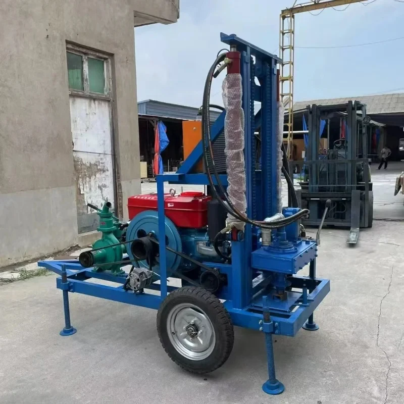 200M High Efficiency And Easy To Operate Hydraulic Machine Water Well Drilling Rig For Sale view 3