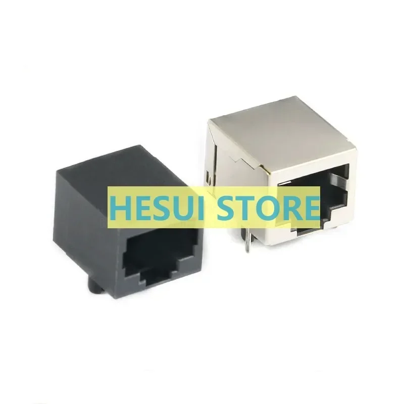 RJ45 socket 58 Single-port all-wrapped/all-plastic RJ45 shielded network socket RJ45 connector socket port 8P8C
