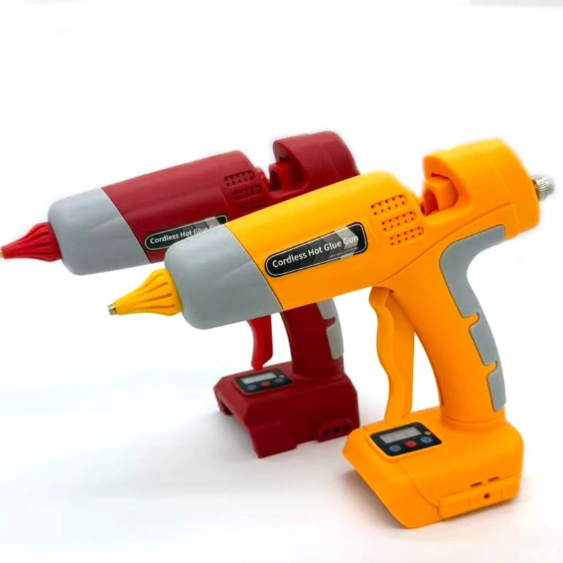 

DIY Electrical Repair Tool for Makita/Bosch/Milwaukee/DeWalt/Ryobi 18V/20V Lithium Batteries 100W Cordless Handheld Hot Glue Gun