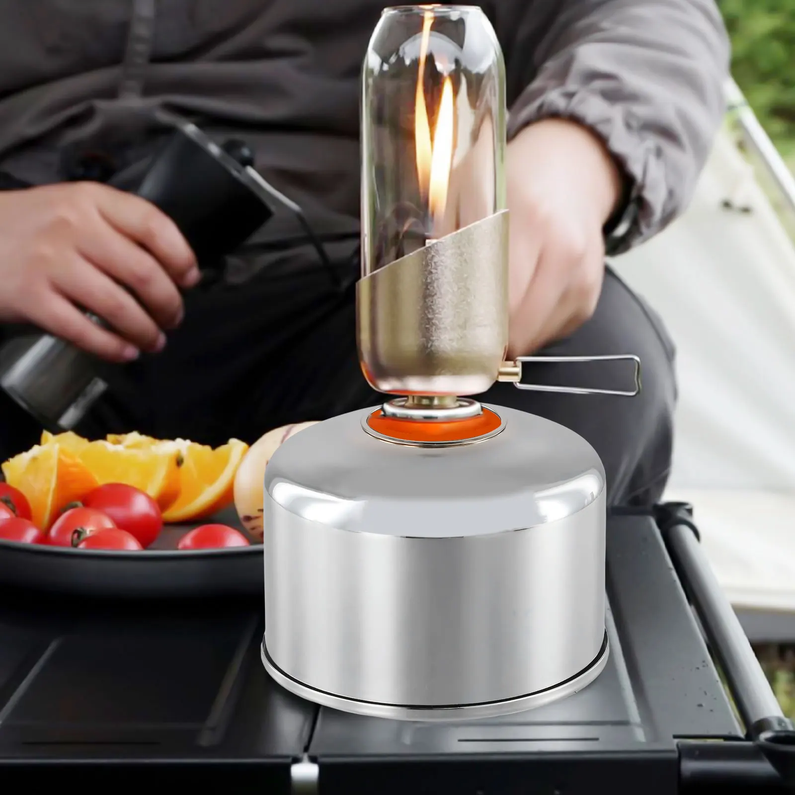 

Защитный чехол для газового баллона для активного отдыха на природе, прочный, с изысканным качеством изготовления, для кемпингового снаряжения.