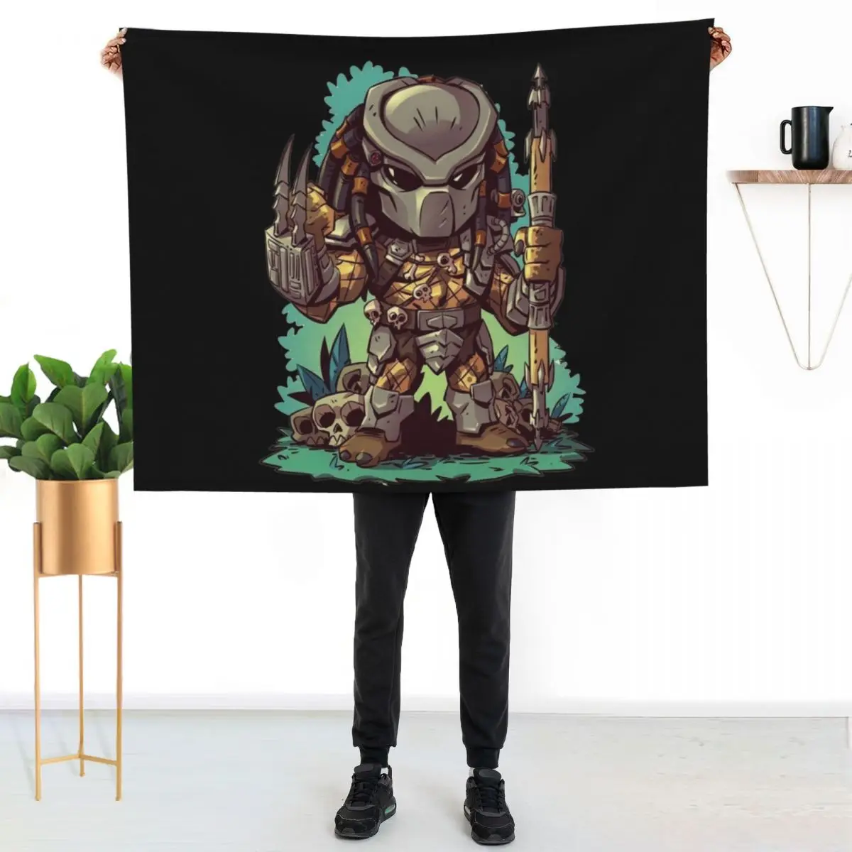 predator Throw Blanket Weighted Bed Fashionable Luxury Designer decorative Moving Decorative Beds Blankets