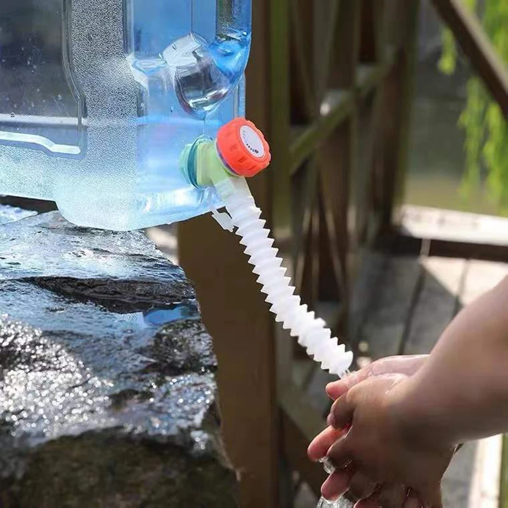 Portable Faucet Extension Tube Water Bucket Accessories Telescopic Faucet Extender Hose Lengthen Sprinkler Camping Equipment