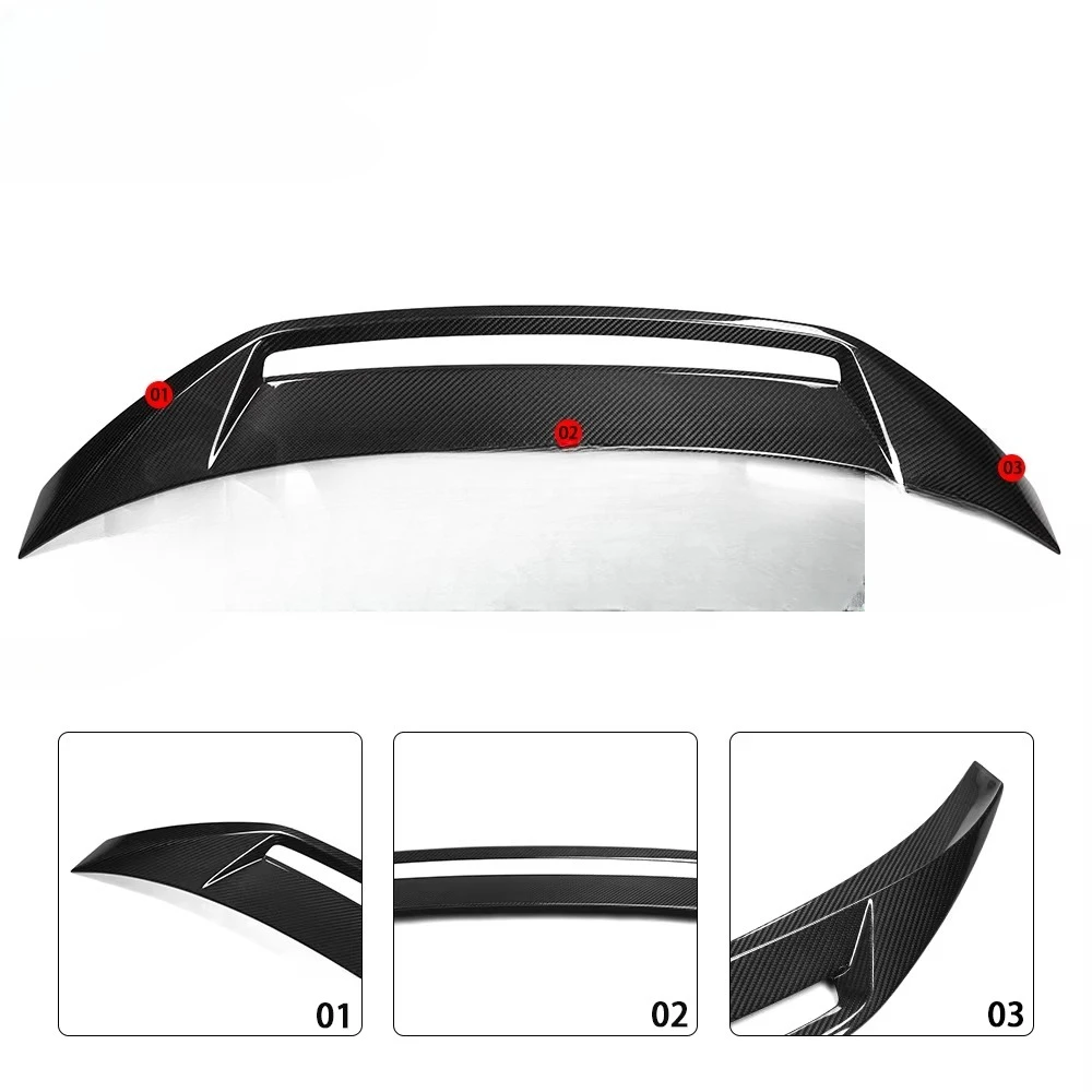 

G87 Dry Carbon Fiber ADV2 Style Rear Wing Spoiler for BMW G87 M2 2023+ Aerodynamic Trunks Lip Rear Splitter Coupe Auto Parts
