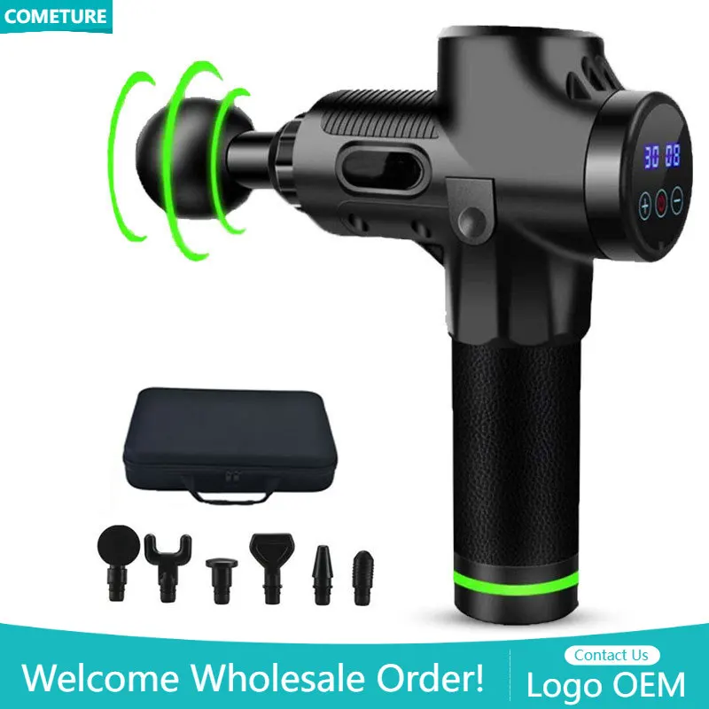 

Мини массажный пистолет для глубоких тканей, массажер для мышц, портативный Электрический массажер для спины, релаксация, перкуссионное оборудование