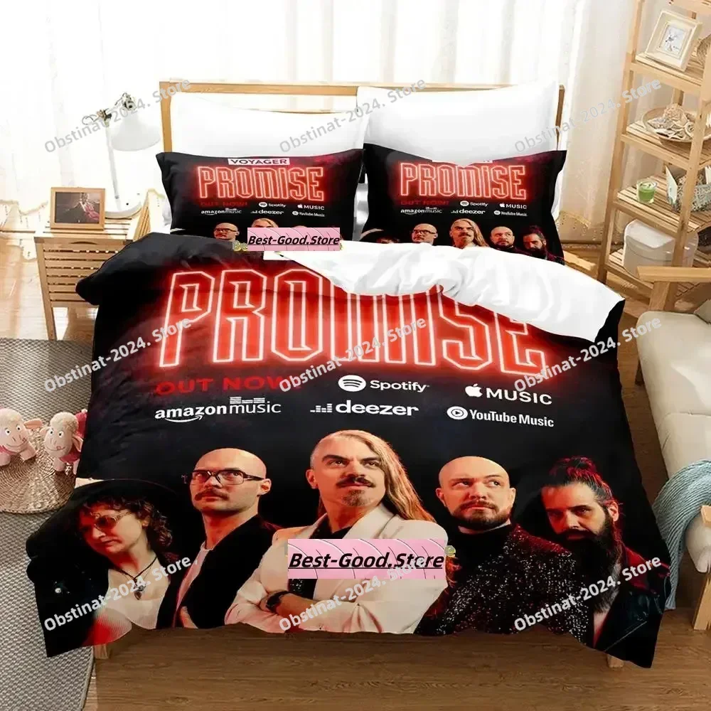 New Cool Hip Hop Voyager Promise Bedding Set Cartoon Anime three-piece set Adult Kid Bedroom Duvetcover Sets drap de lit luxe