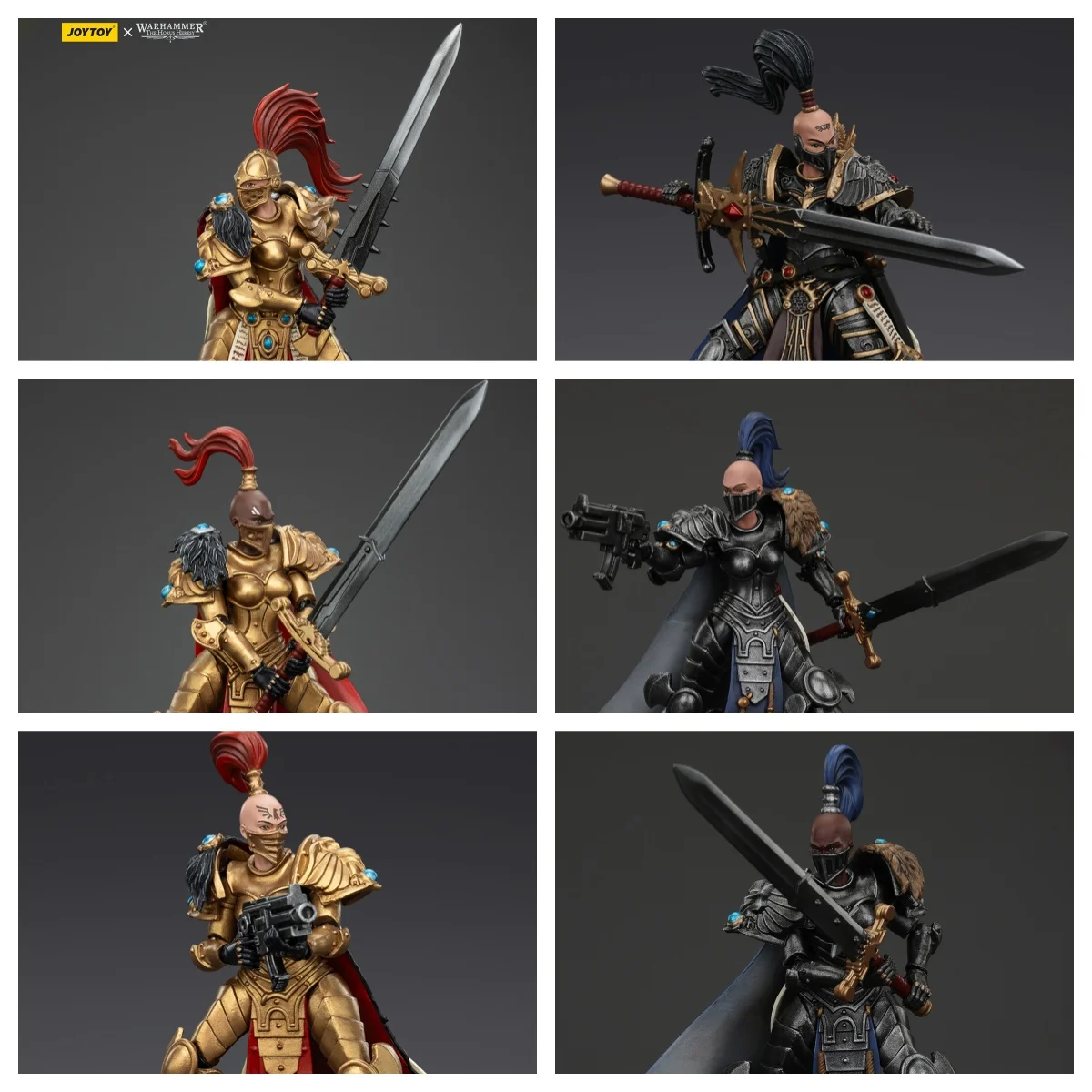 

В наличии: Фигурки HiPlay JOYTOY Warhammer 40K Sisters of Silence The Horus Heresy Vigilator Knight-Commander 1/18
