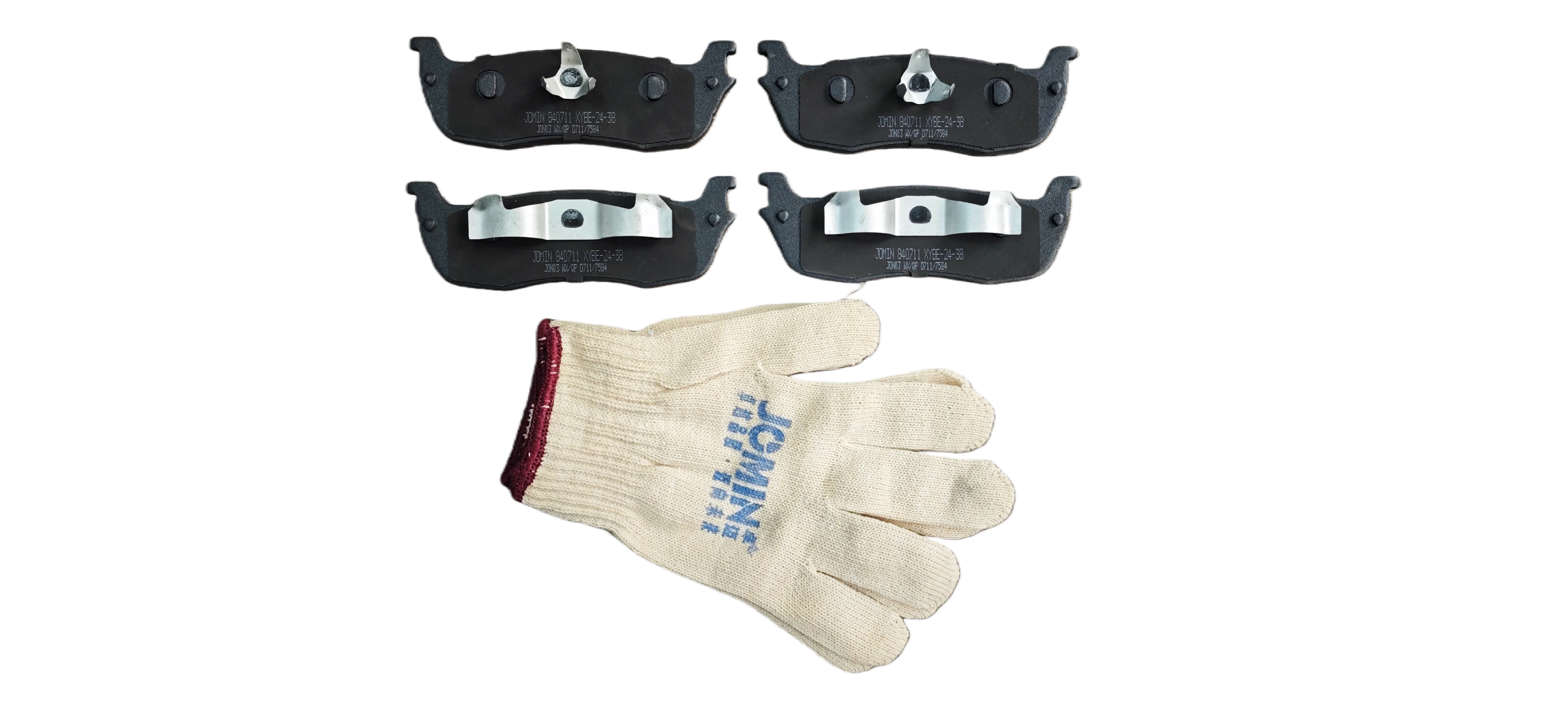 مجموعة بطانة الفرامل الخلفية من السيراميك لسيارة فورد إكسبيديشن/F-150/F-150 التراث/F-250 لسيارة لينكولن بلاكوود/الملاح/المنزل