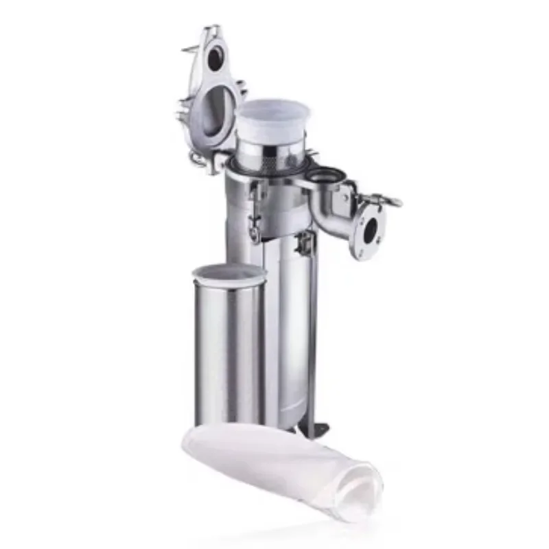 

【Factory Price】High Flow Stainless Steel 304/316 Bag Filter Housing Single Filter Housing Industry Water Filter Housing