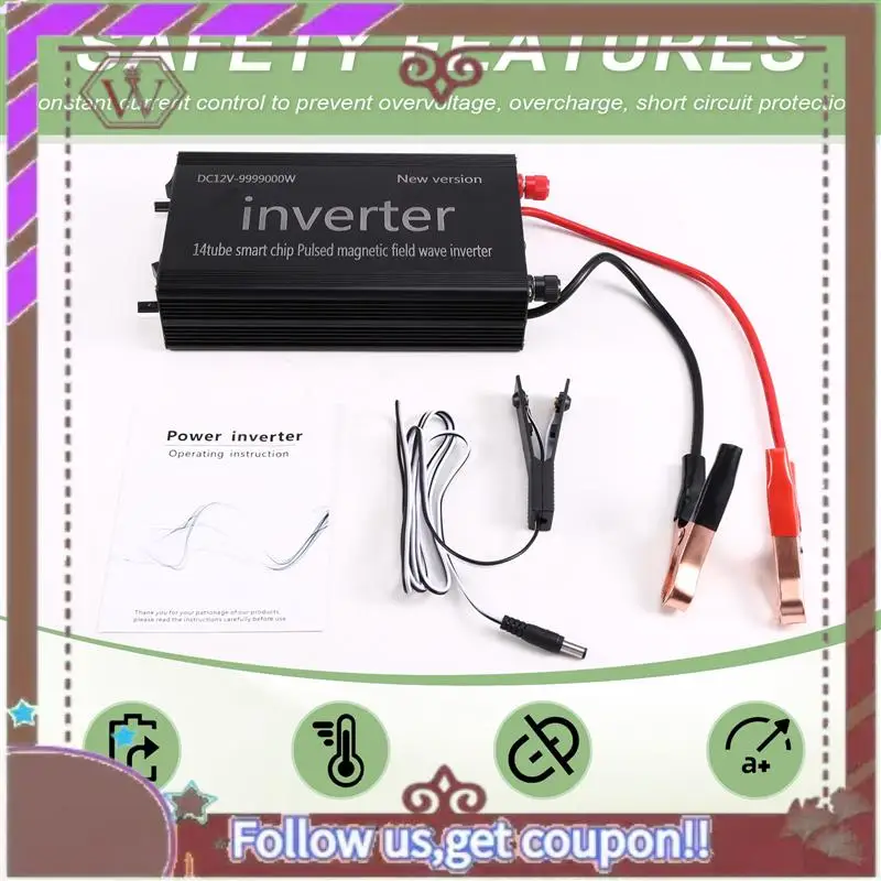 ABBG-عالية الطاقة العاكس DC12V بطارية دفعة محول العاكس محول دفعة محول محول عدة