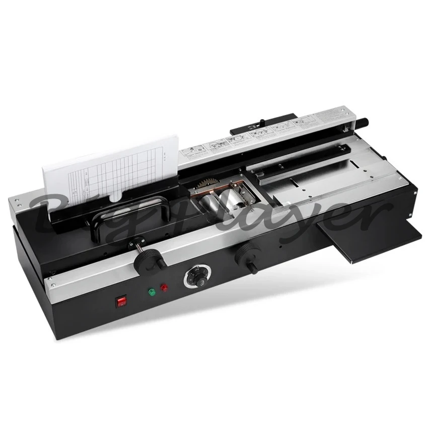 A4 Size 4cm Max Thickness Glue Binding Machine - 220V High Efficiency Tool for Photo Album and Book Binding