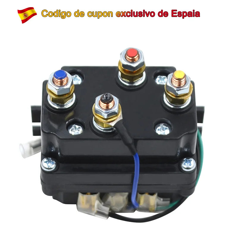 Relé Solenoide de Arranque para Motocicleta, Control de Bobina, Voltaje DC12V, KFI ST17 S2000 WARN RT15 RT25 RT30 CHAMPION C10013 C10014