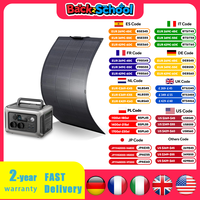 ALLPOWERS R600 Powerstation With Solarpanel 100W, LiFePO4 Battery 299Wh Camping Generator 600W Power Supply for Home Backup RV