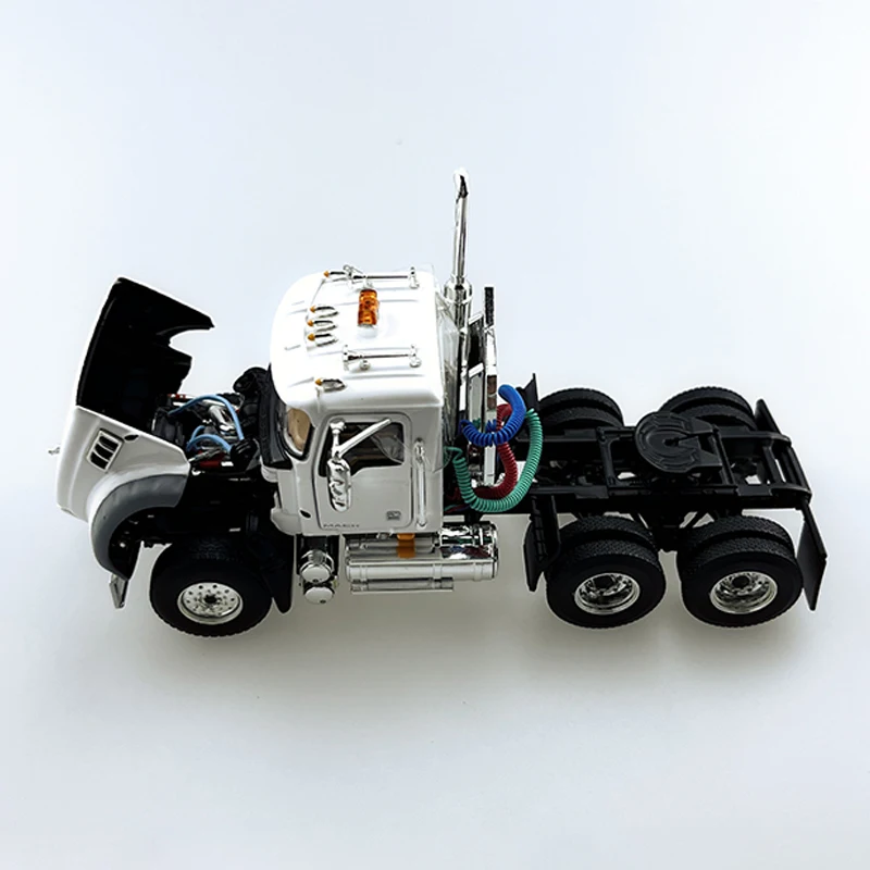 First Gear 1:50 Scale Diecast Alloy MACK Truck Towing Head Toys Cars Model Classic Adult Collection Souvenir Gift Static Display