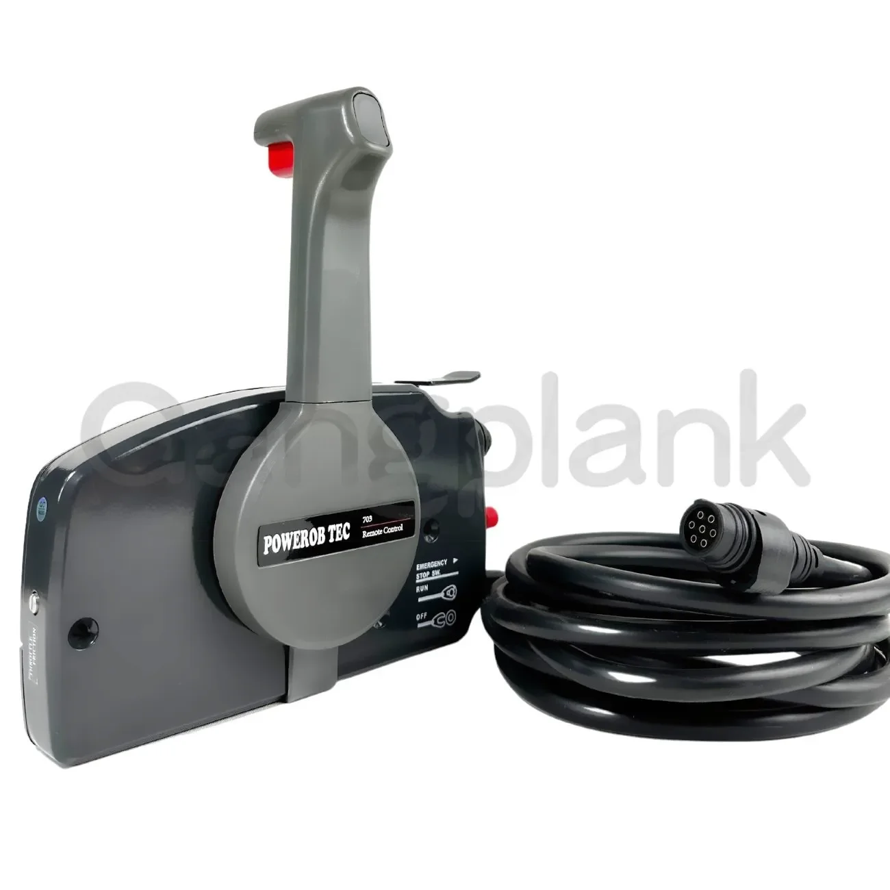 

New Style Outboard Throttle Control Box 703-48230-14-P for Yamaha Side Mount 7-Pin Forward PUSH TO OPEN with Key/flameout Switch