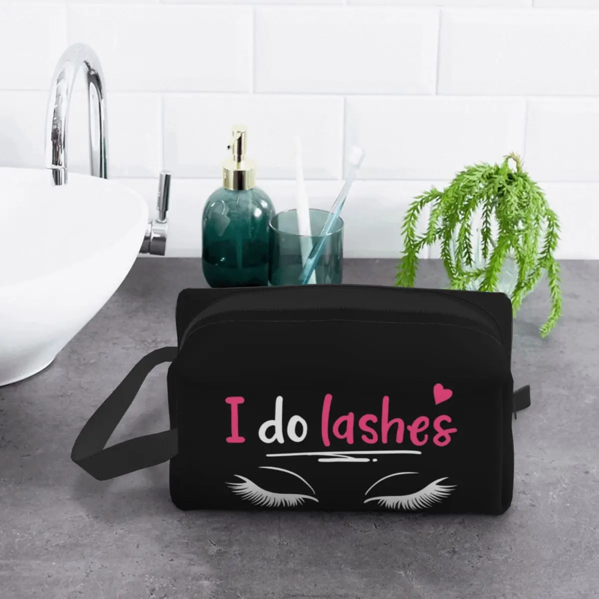 

Косметичка для хранения косметики и принадлежностей для накладных ресниц, органайзер для визажистов, дорожный несессер для женщин