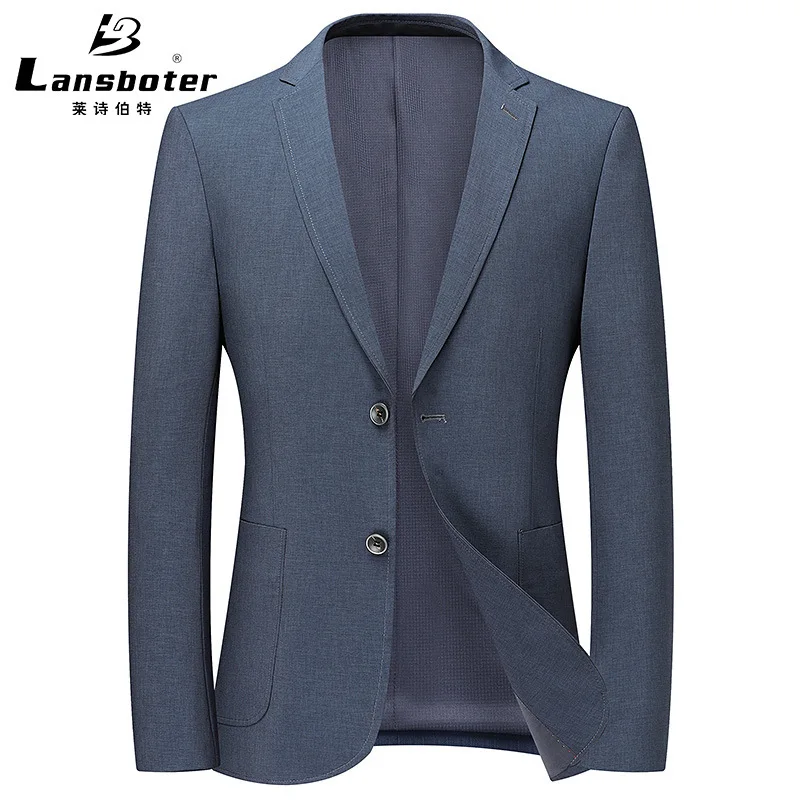 

Spring Slim Men's Suit Coat Non-iron Slim Fit Medium And Youth Solid Color Business Casual Fashion Jacket