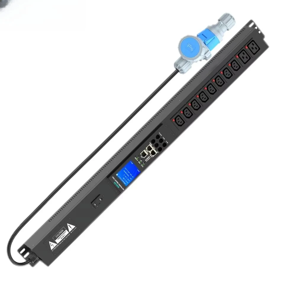 Smart PDU 16A 240Vac with metering Smart PDU Rack & Cabinet: High Efficiency Smart Power Distribution Unit