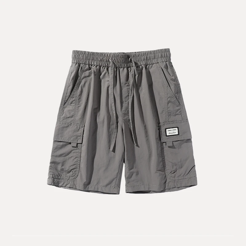 

Loose Fit American Sle Faionable Casual orts Dstring Workwear Summer 2025 New Arrival Z Pure Color orts