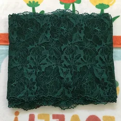 刺embroideredレーストリム,グリーンメッシュ,衣類アクセサリー,結婚式のイブニングドレス生地,新着,2m